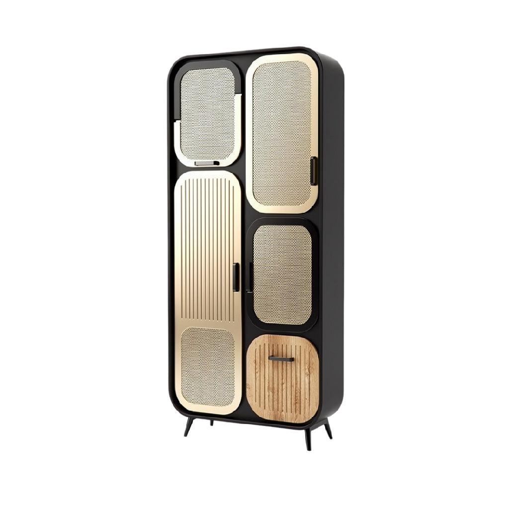 Moderne Kast met Strakke Lijnen en Trendy Afwerkingen